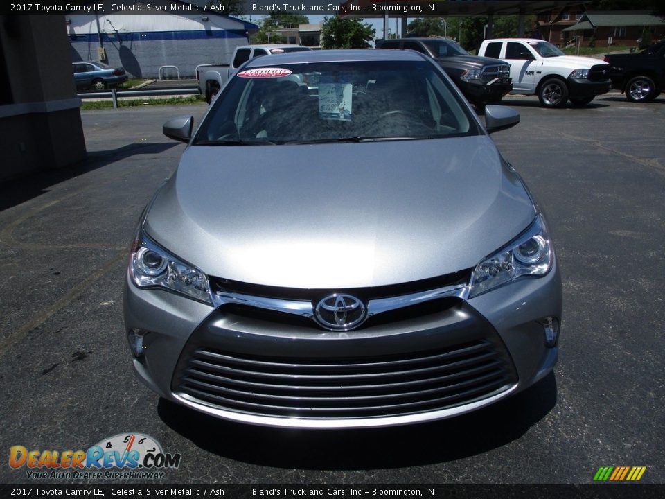 2017 Toyota Camry LE Celestial Silver Metallic / Ash Photo #22