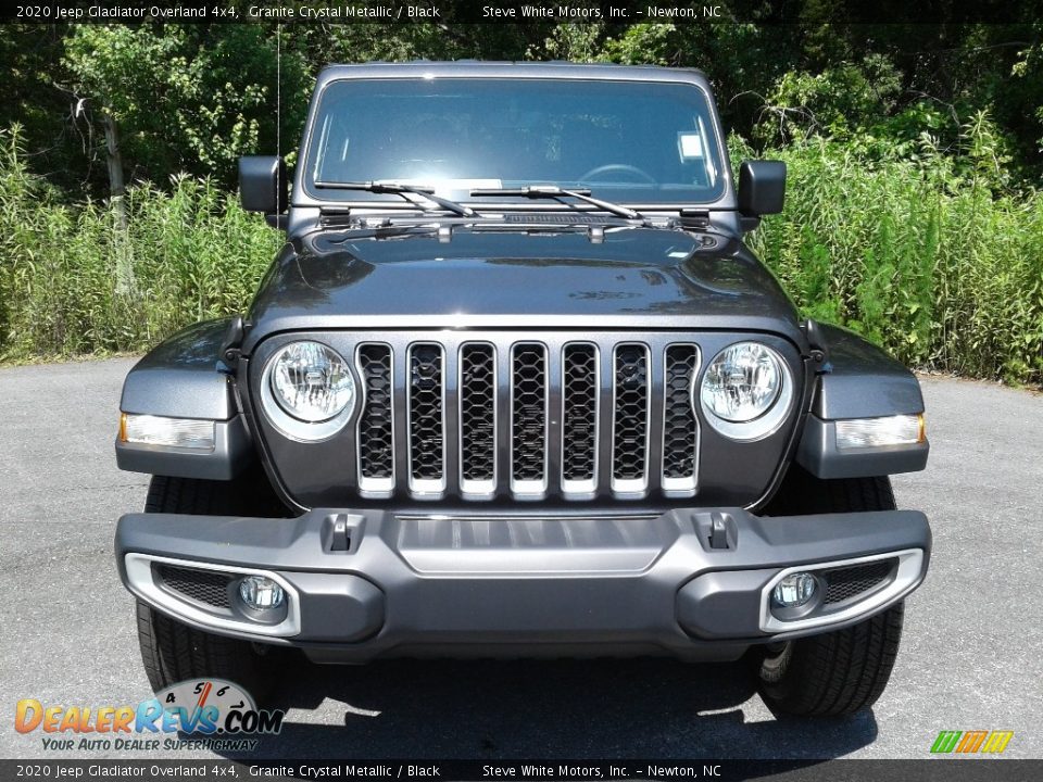 2020 Jeep Gladiator Overland 4x4 Granite Crystal Metallic / Black Photo #3