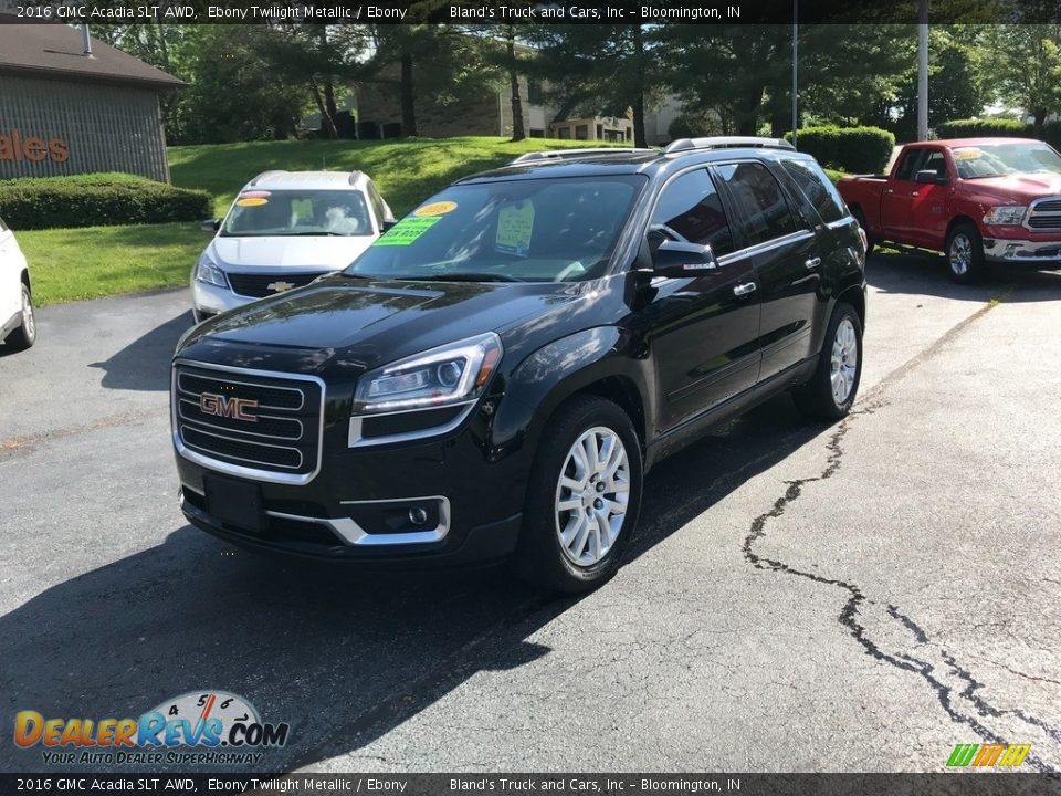 2016 GMC Acadia SLT AWD Ebony Twilight Metallic / Ebony Photo #2