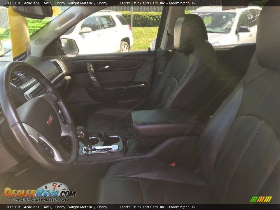 2016 GMC Acadia SLT AWD Ebony Twilight Metallic / Ebony Photo #8