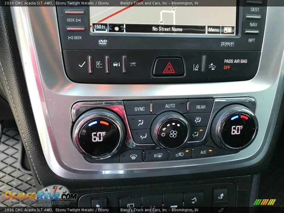 2016 GMC Acadia SLT AWD Ebony Twilight Metallic / Ebony Photo #11