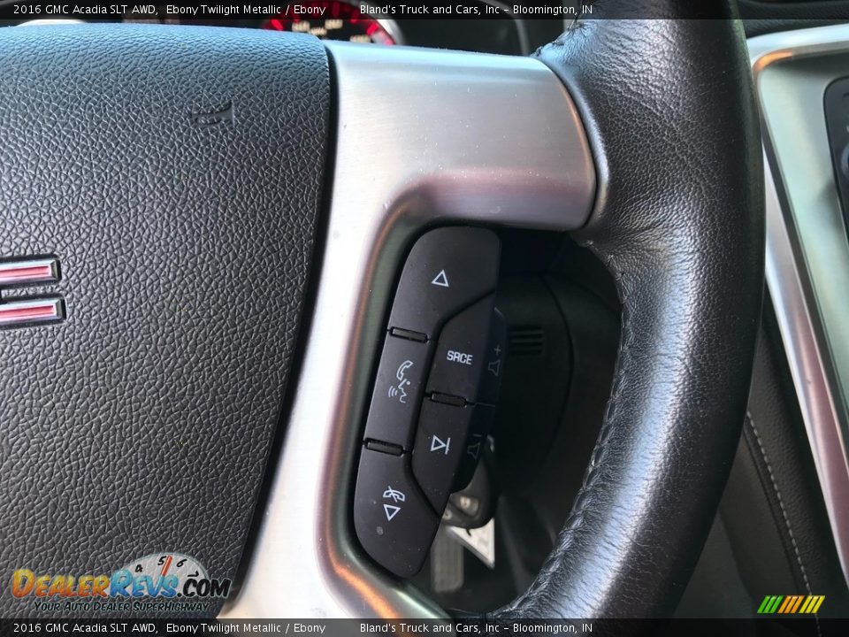 2016 GMC Acadia SLT AWD Ebony Twilight Metallic / Ebony Photo #14