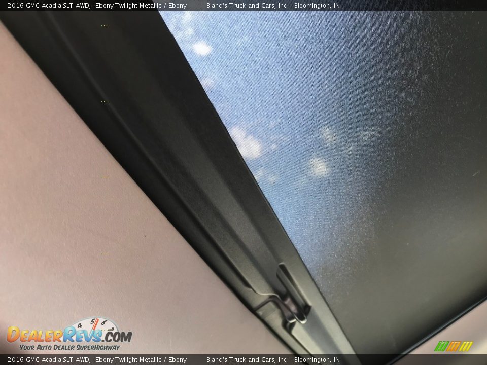 2016 GMC Acadia SLT AWD Ebony Twilight Metallic / Ebony Photo #16