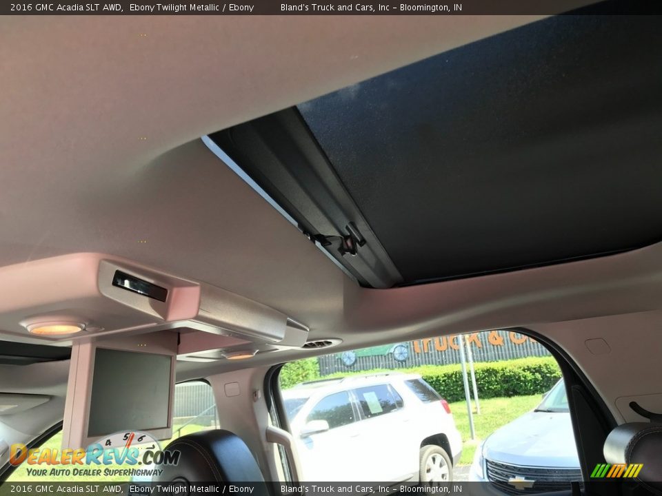 2016 GMC Acadia SLT AWD Ebony Twilight Metallic / Ebony Photo #17