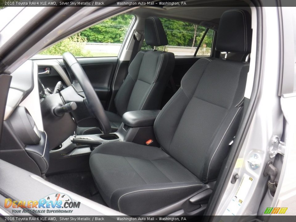 2018 Toyota RAV4 XLE AWD Silver Sky Metallic / Black Photo #16