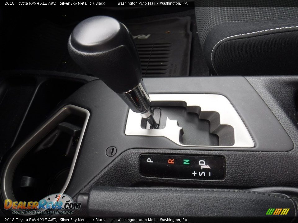 2018 Toyota RAV4 XLE AWD Silver Sky Metallic / Black Photo #18