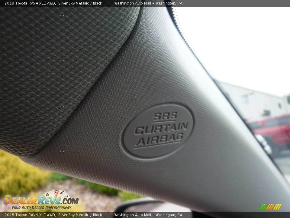 2018 Toyota RAV4 XLE AWD Silver Sky Metallic / Black Photo #20