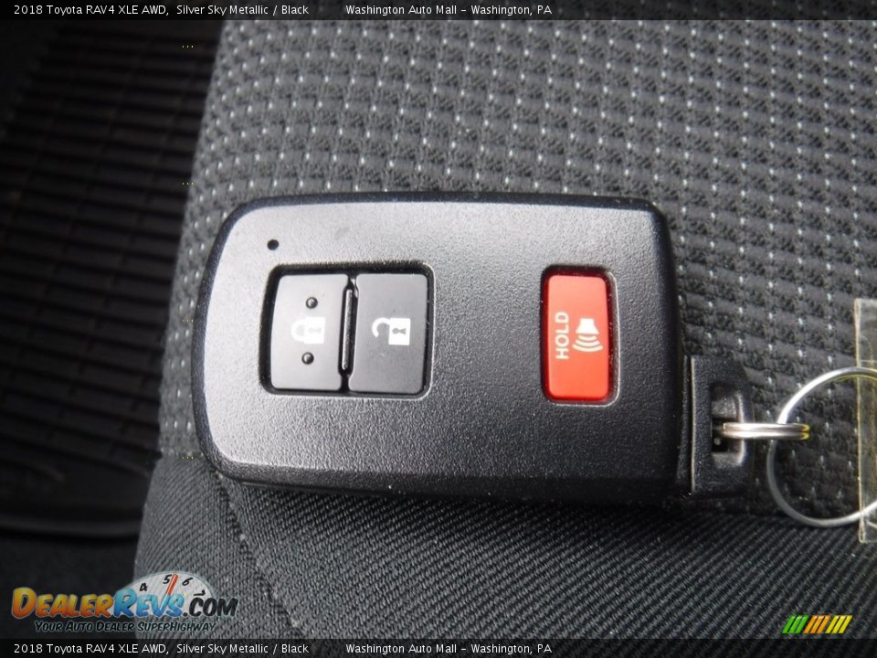 2018 Toyota RAV4 XLE AWD Silver Sky Metallic / Black Photo #23