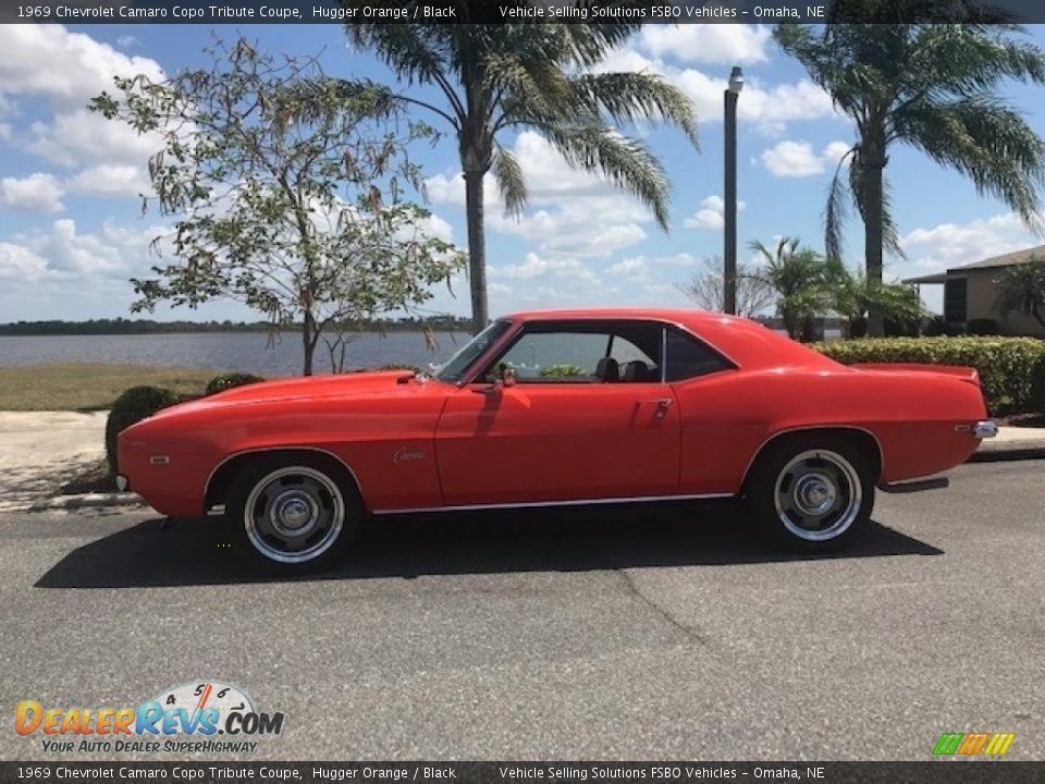 Hugger Orange 1969 Chevrolet Camaro Copo Tribute Coupe Photo #7