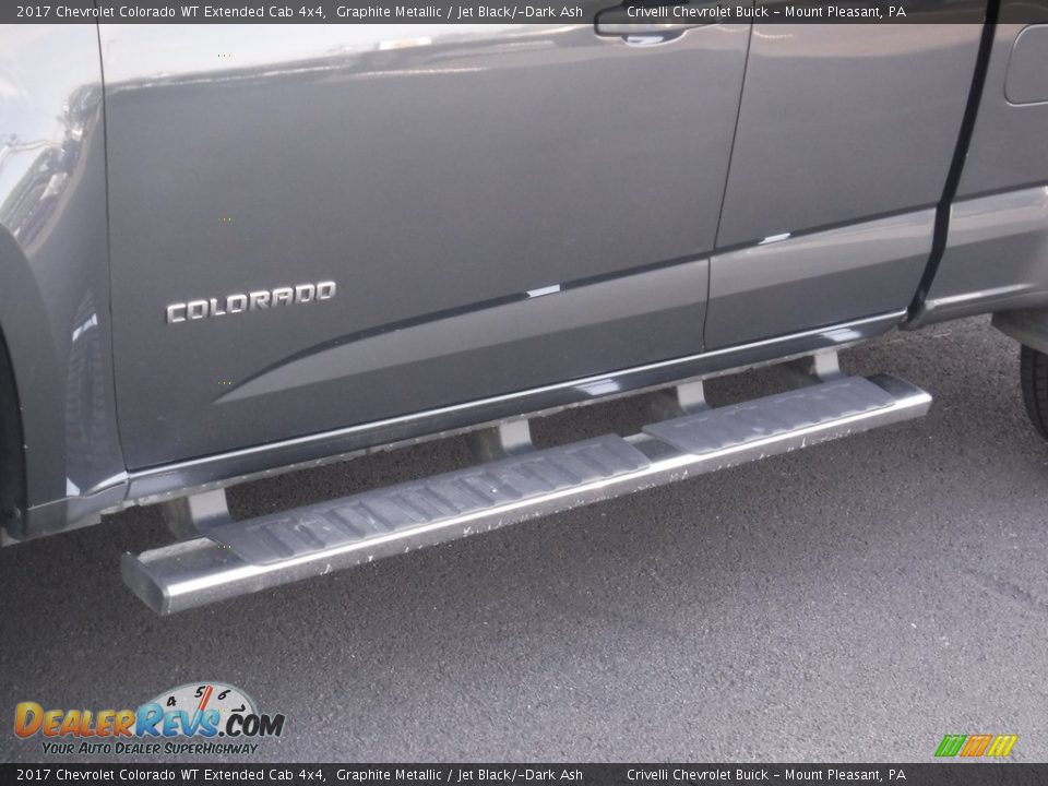 2017 Chevrolet Colorado WT Extended Cab 4x4 Graphite Metallic / Jet Black/­Dark Ash Photo #3