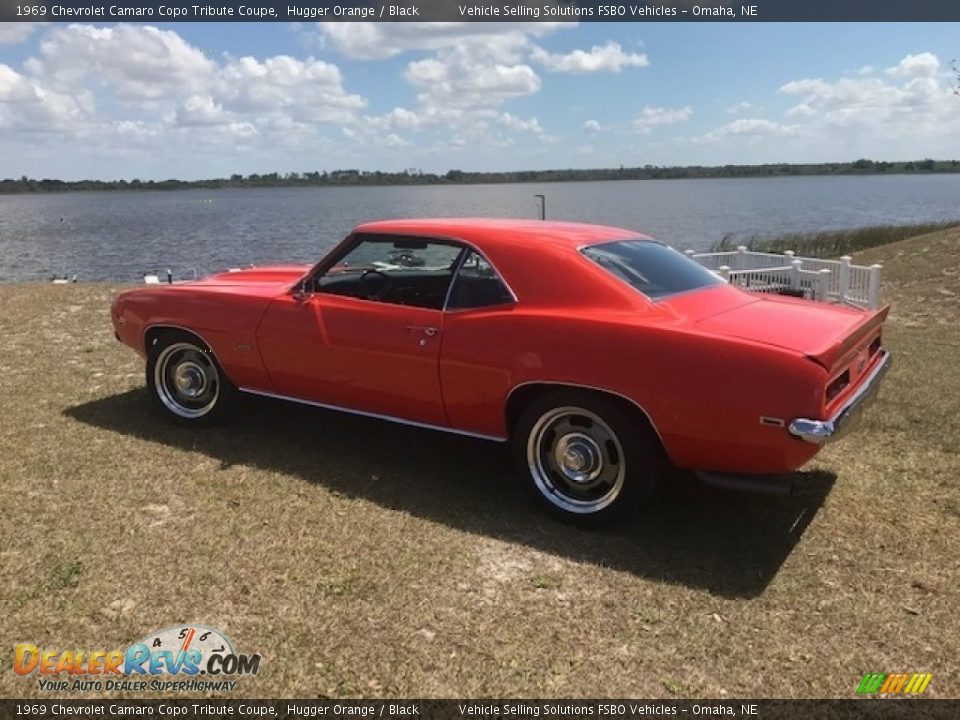 1969 Chevrolet Camaro Copo Tribute Coupe Hugger Orange / Black Photo #8