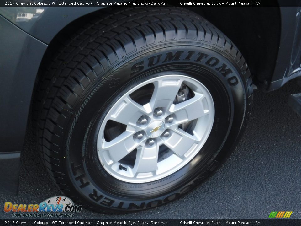 2017 Chevrolet Colorado WT Extended Cab 4x4 Graphite Metallic / Jet Black/­Dark Ash Photo #4