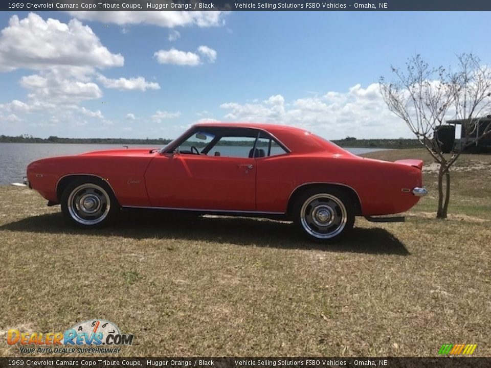 1969 Chevrolet Camaro Copo Tribute Coupe Hugger Orange / Black Photo #9