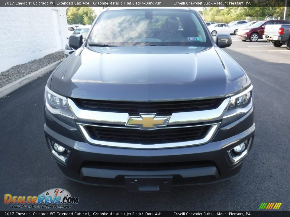 2017 Chevrolet Colorado WT Extended Cab 4x4 Graphite Metallic / Jet Black/­Dark Ash Photo #5