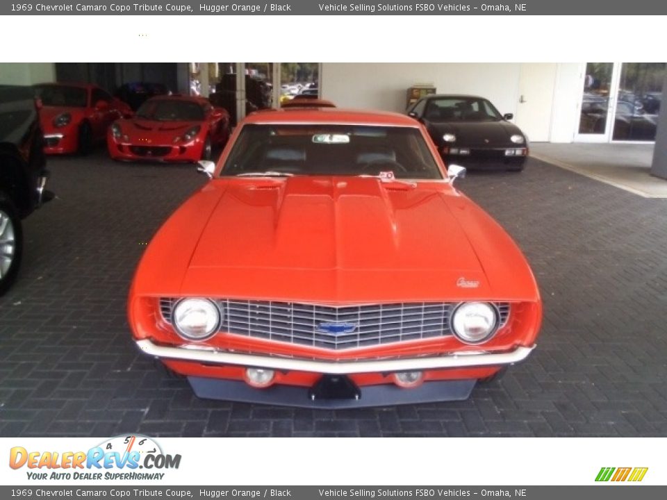 1969 Chevrolet Camaro Copo Tribute Coupe Hugger Orange / Black Photo #10