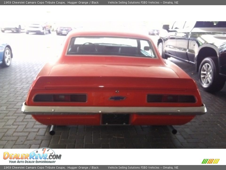 1969 Chevrolet Camaro Copo Tribute Coupe Hugger Orange / Black Photo #11