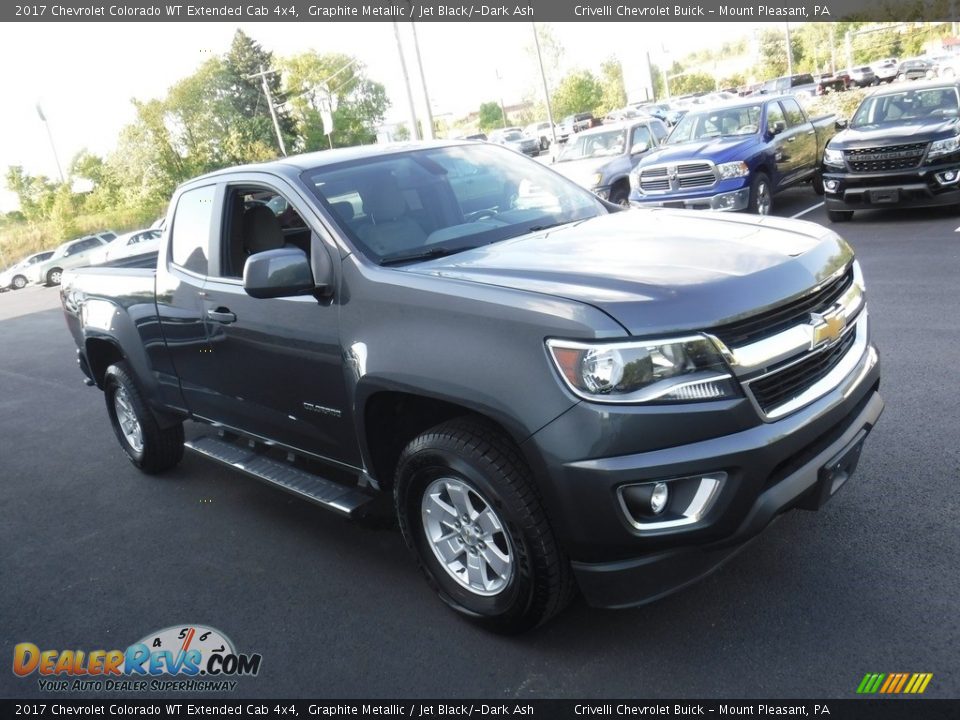 2017 Chevrolet Colorado WT Extended Cab 4x4 Graphite Metallic / Jet Black/­Dark Ash Photo #6