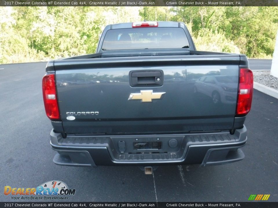 2017 Chevrolet Colorado WT Extended Cab 4x4 Graphite Metallic / Jet Black/­Dark Ash Photo #9