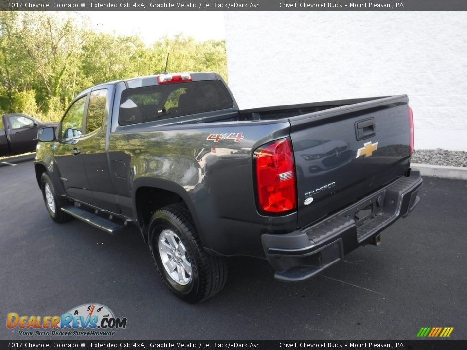 2017 Chevrolet Colorado WT Extended Cab 4x4 Graphite Metallic / Jet Black/­Dark Ash Photo #10