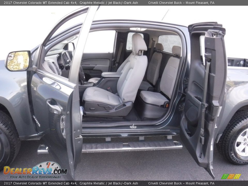 2017 Chevrolet Colorado WT Extended Cab 4x4 Graphite Metallic / Jet Black/­Dark Ash Photo #13