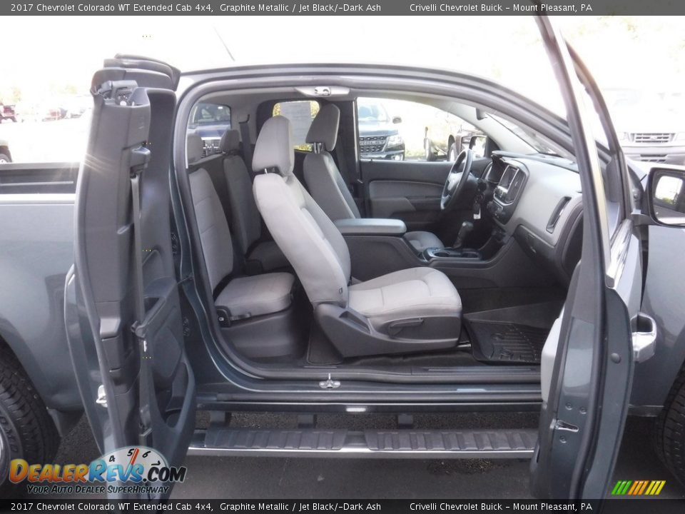 2017 Chevrolet Colorado WT Extended Cab 4x4 Graphite Metallic / Jet Black/­Dark Ash Photo #14