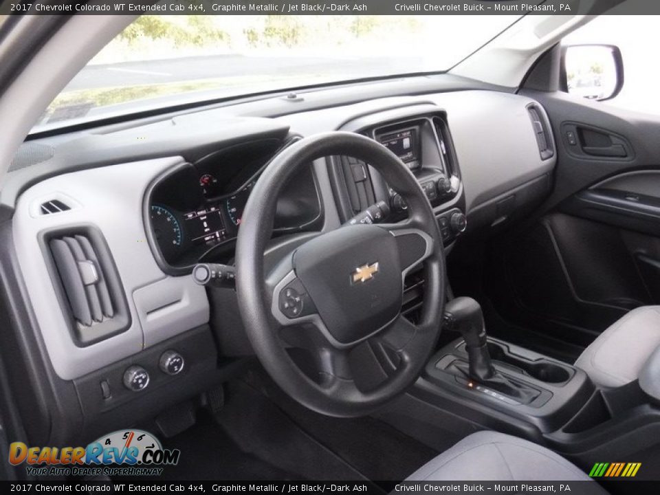 2017 Chevrolet Colorado WT Extended Cab 4x4 Graphite Metallic / Jet Black/­Dark Ash Photo #15
