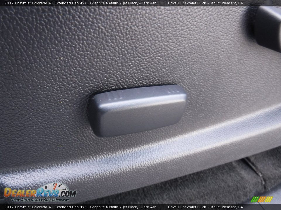 2017 Chevrolet Colorado WT Extended Cab 4x4 Graphite Metallic / Jet Black/­Dark Ash Photo #17