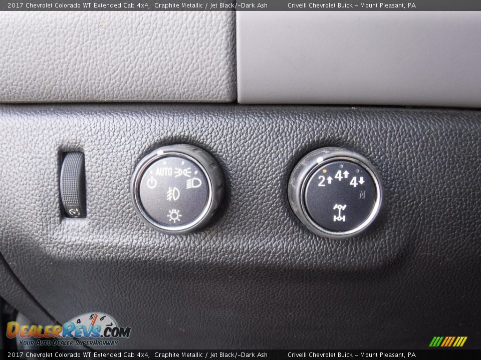 2017 Chevrolet Colorado WT Extended Cab 4x4 Graphite Metallic / Jet Black/­Dark Ash Photo #20