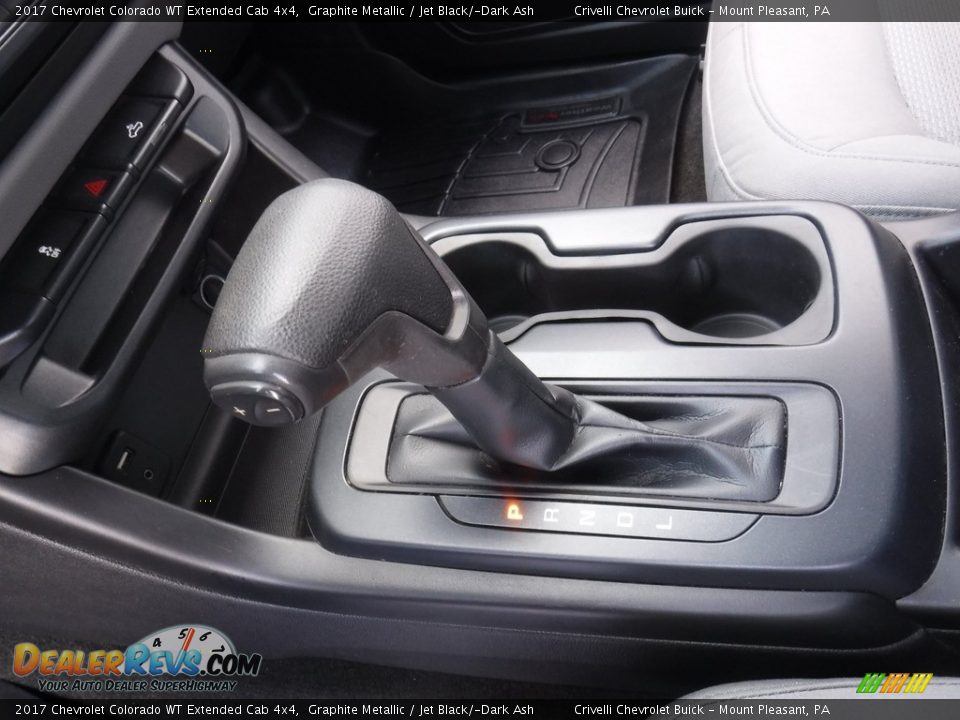 2017 Chevrolet Colorado WT Extended Cab 4x4 Graphite Metallic / Jet Black/­Dark Ash Photo #21