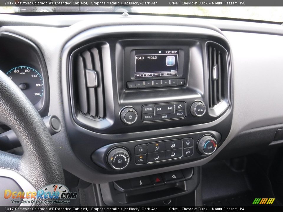 2017 Chevrolet Colorado WT Extended Cab 4x4 Graphite Metallic / Jet Black/­Dark Ash Photo #22