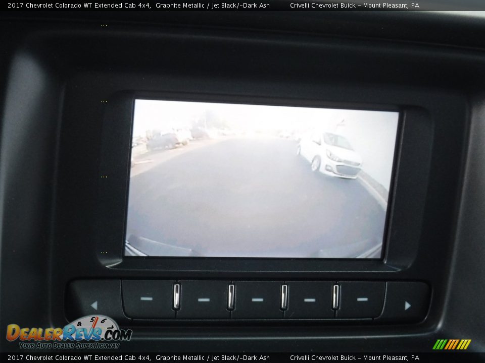 2017 Chevrolet Colorado WT Extended Cab 4x4 Graphite Metallic / Jet Black/­Dark Ash Photo #23