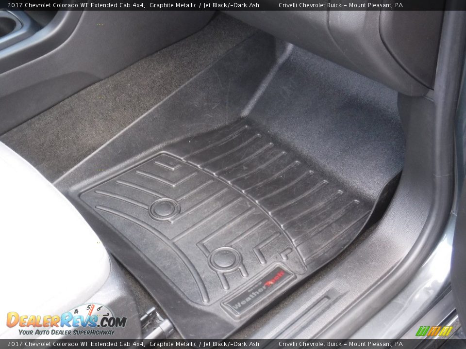 2017 Chevrolet Colorado WT Extended Cab 4x4 Graphite Metallic / Jet Black/­Dark Ash Photo #26