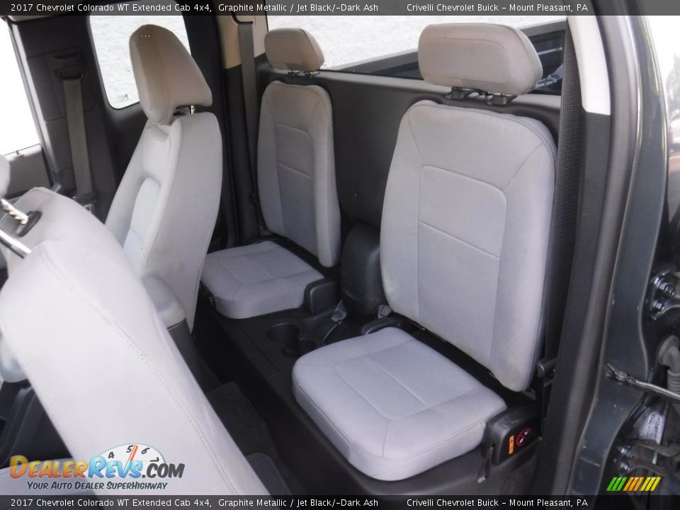 2017 Chevrolet Colorado WT Extended Cab 4x4 Graphite Metallic / Jet Black/­Dark Ash Photo #27