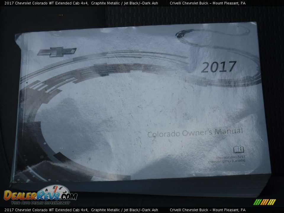 2017 Chevrolet Colorado WT Extended Cab 4x4 Graphite Metallic / Jet Black/­Dark Ash Photo #30