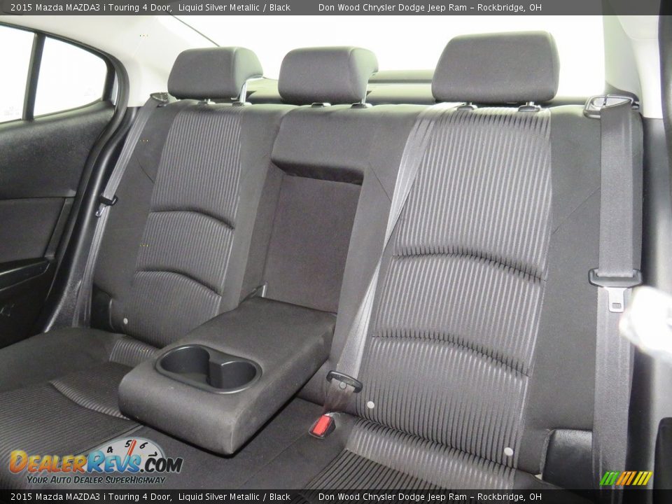 Rear Seat of 2015 Mazda MAZDA3 i Touring 4 Door Photo #31