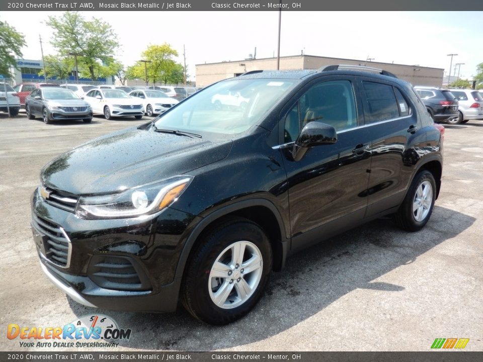 2020 Chevrolet Trax LT AWD Mosaic Black Metallic / Jet Black Photo #1