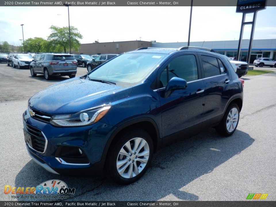 2020 Chevrolet Trax Premier AWD Pacific Blue Metallic / Jet Black Photo #1
