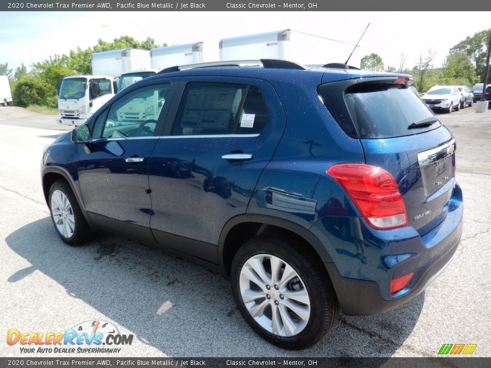 2020 Chevrolet Trax Premier AWD Pacific Blue Metallic / Jet Black Photo #5