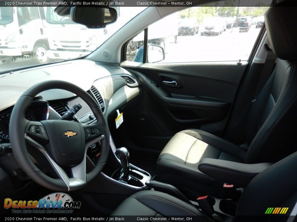 2020 Chevrolet Trax Premier AWD Pacific Blue Metallic / Jet Black Photo #6