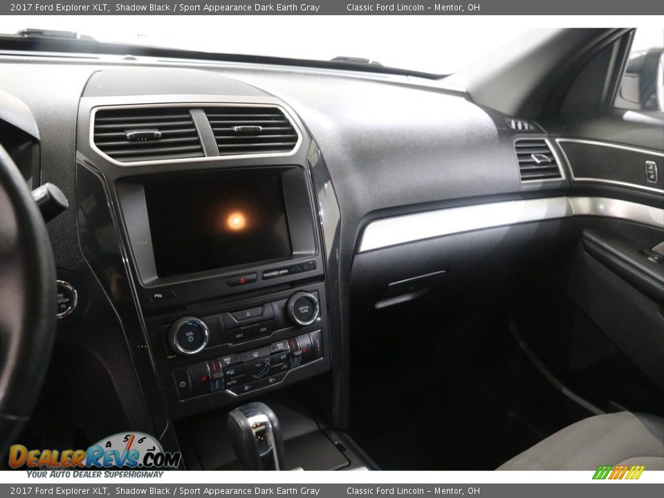 2017 Ford Explorer XLT Shadow Black / Sport Appearance Dark Earth Gray Photo #10
