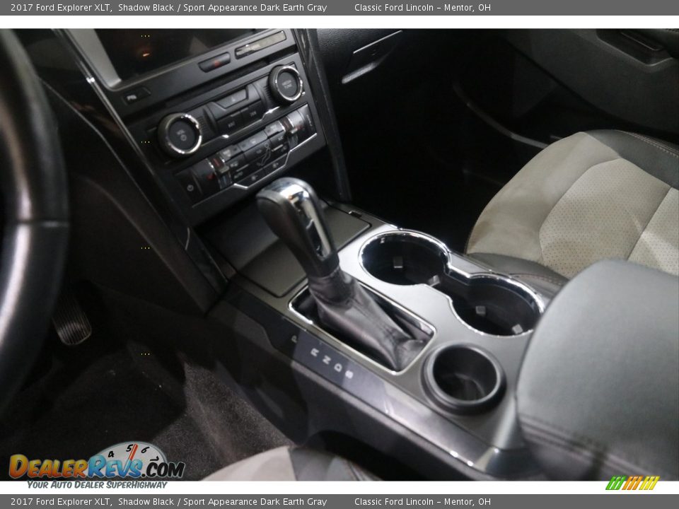 2017 Ford Explorer XLT Shadow Black / Sport Appearance Dark Earth Gray Photo #14