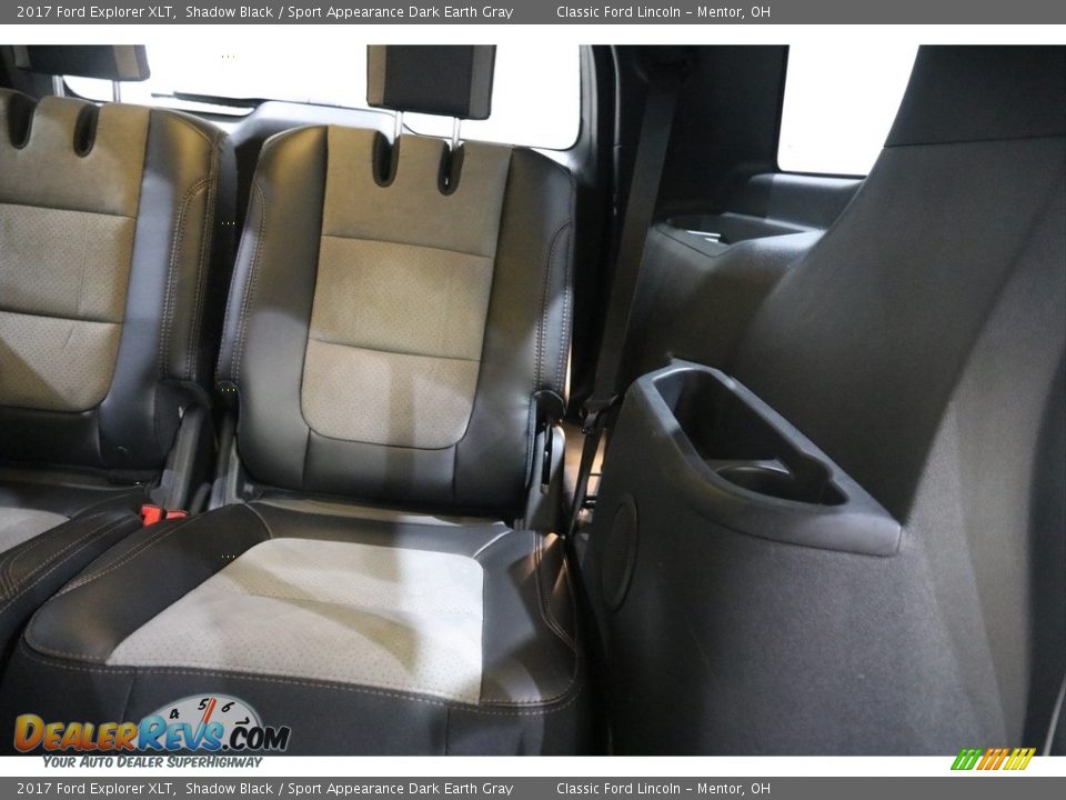 2017 Ford Explorer XLT Shadow Black / Sport Appearance Dark Earth Gray Photo #19
