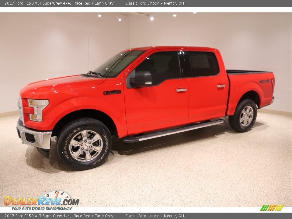Race Red 2017 Ford F150 XLT SuperCrew 4x4 Photo #3