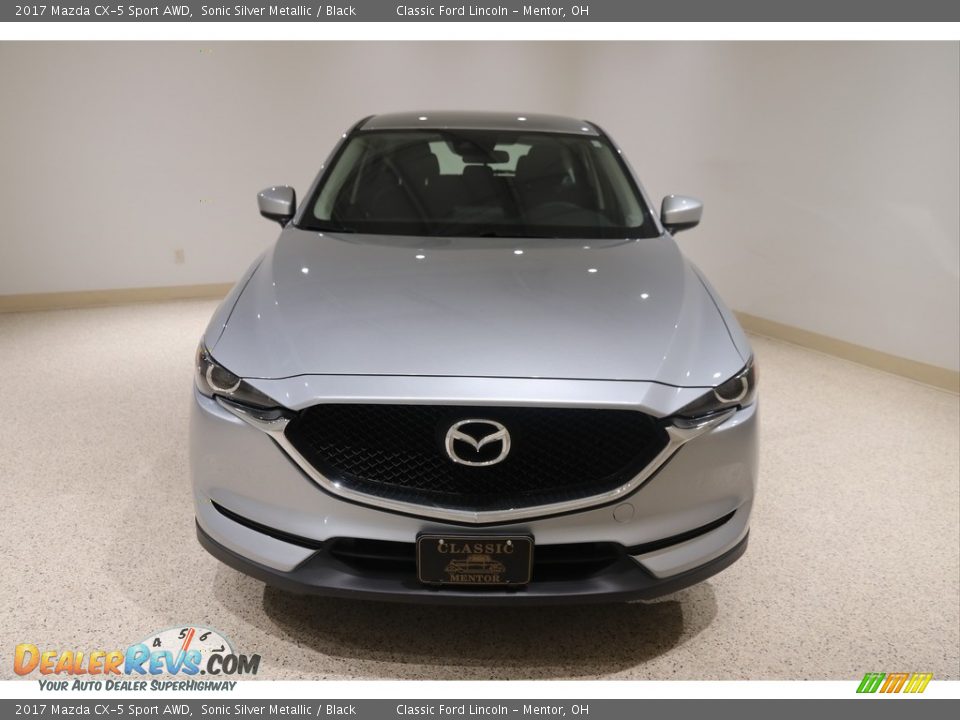 2017 Mazda CX-5 Sport AWD Sonic Silver Metallic / Black Photo #2