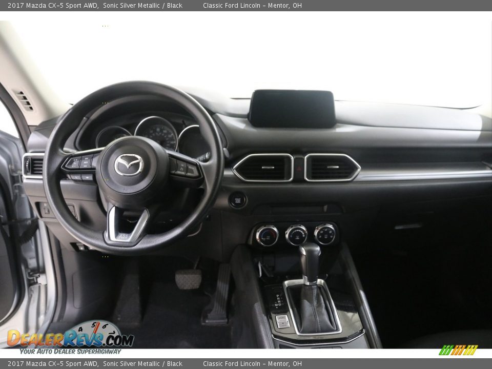 2017 Mazda CX-5 Sport AWD Sonic Silver Metallic / Black Photo #7