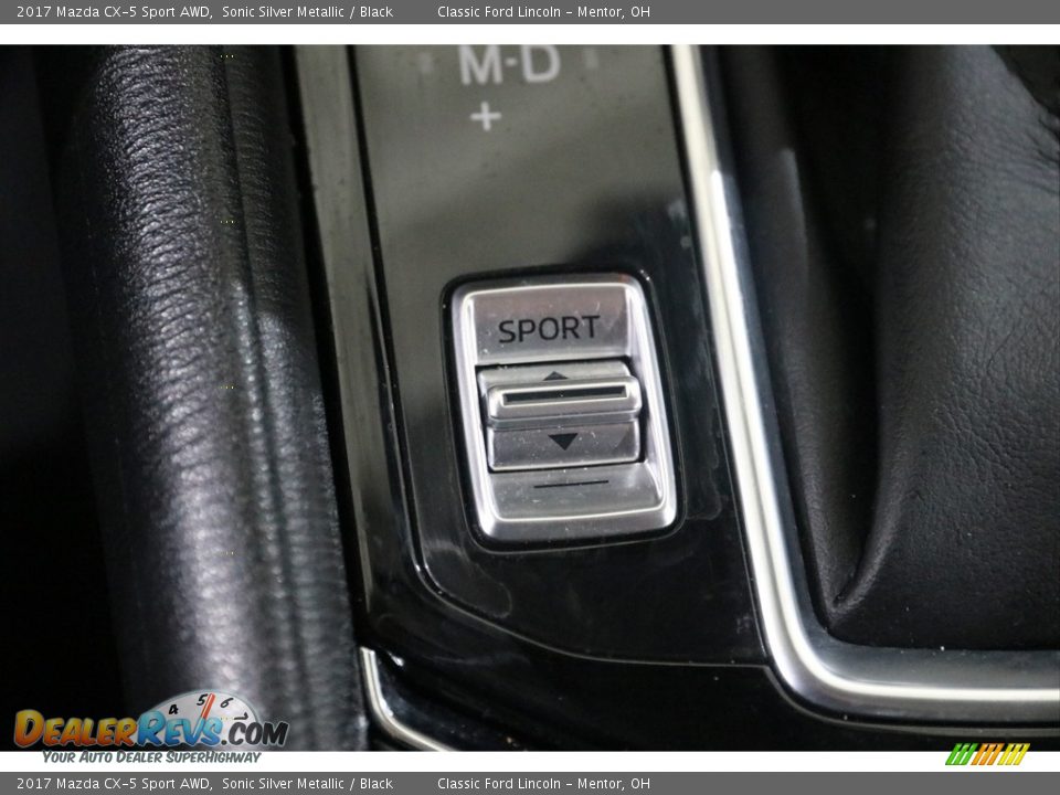 2017 Mazda CX-5 Sport AWD Sonic Silver Metallic / Black Photo #11