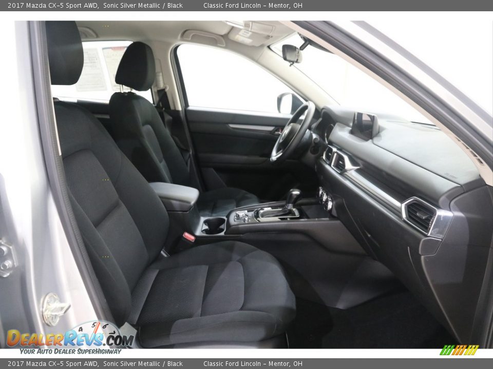 2017 Mazda CX-5 Sport AWD Sonic Silver Metallic / Black Photo #15