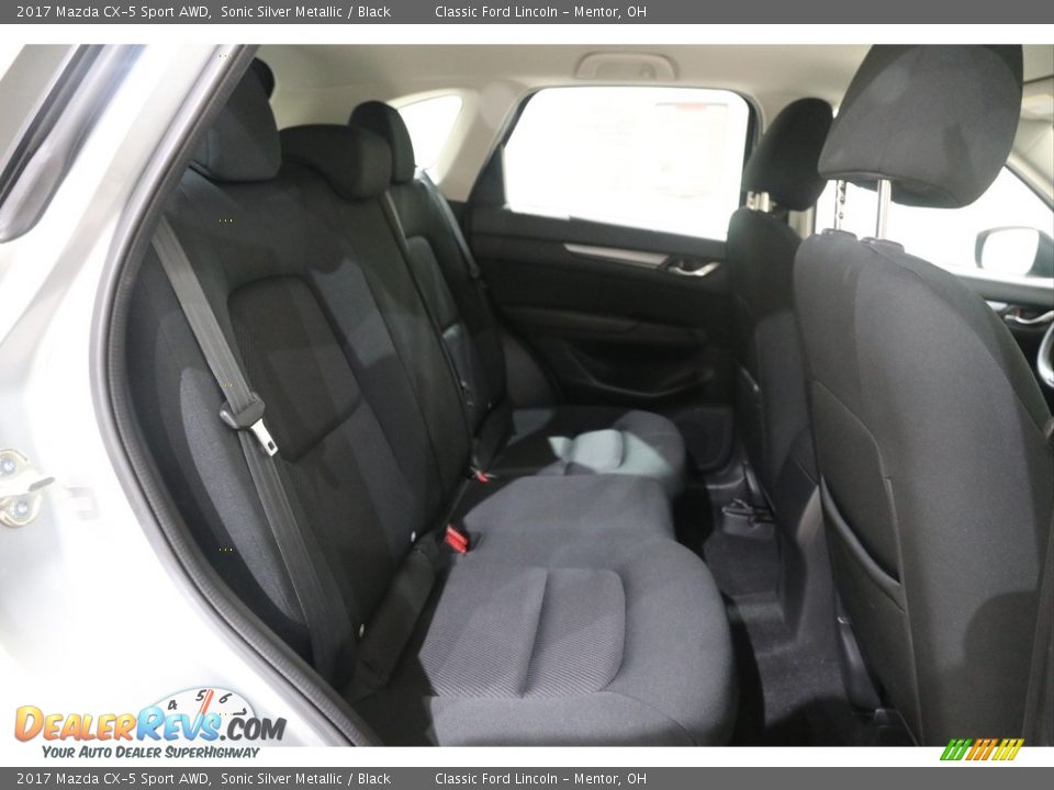 2017 Mazda CX-5 Sport AWD Sonic Silver Metallic / Black Photo #16