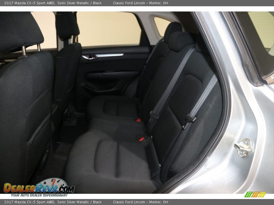 2017 Mazda CX-5 Sport AWD Sonic Silver Metallic / Black Photo #17
