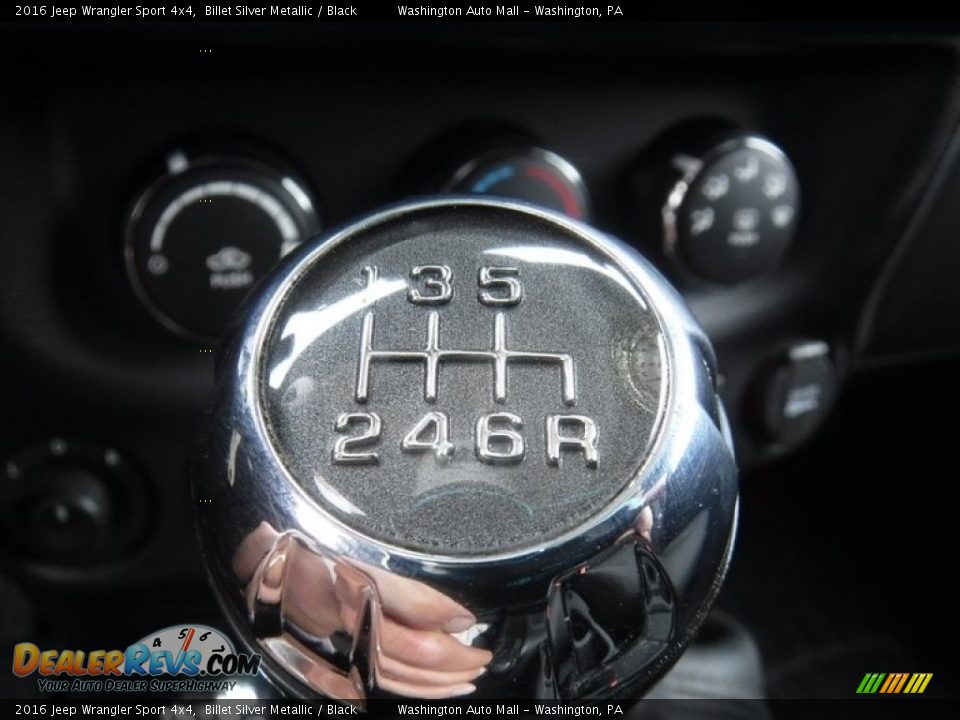 2016 Jeep Wrangler Sport 4x4 Billet Silver Metallic / Black Photo #20